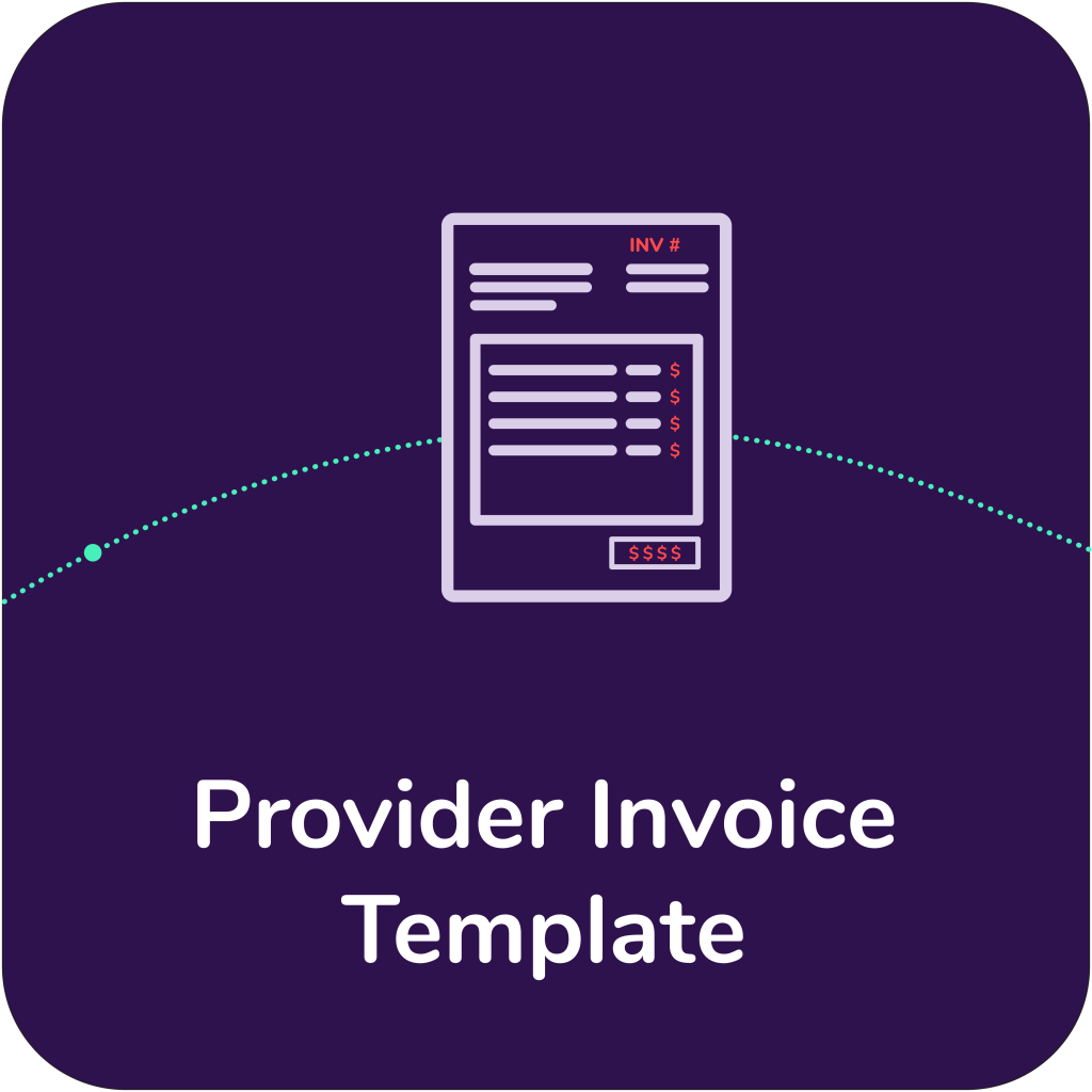 Provider Invoice Template